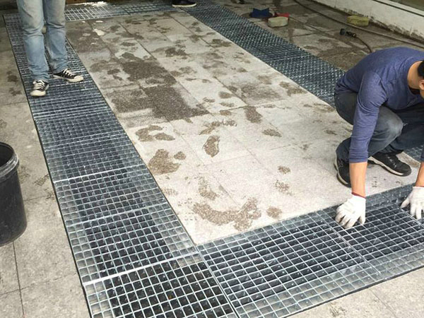 嘉興洗車房水溝蓋板案例